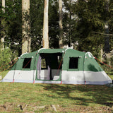 Vidaxl Tunnel Tent Green impermeabile per 6 persone