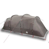 Vidaxl Tunnel tent 6-person waterproof brown