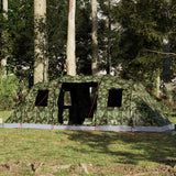 Vidaxl Tunnel tente de camouflage imperméable de 6 personnes