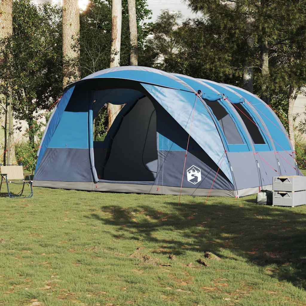 Tenda tunnel Vidaxl Blu impermeabile per 5 persone