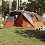 Vidaxl Tunnel tent 5-person waterproof gray and orange