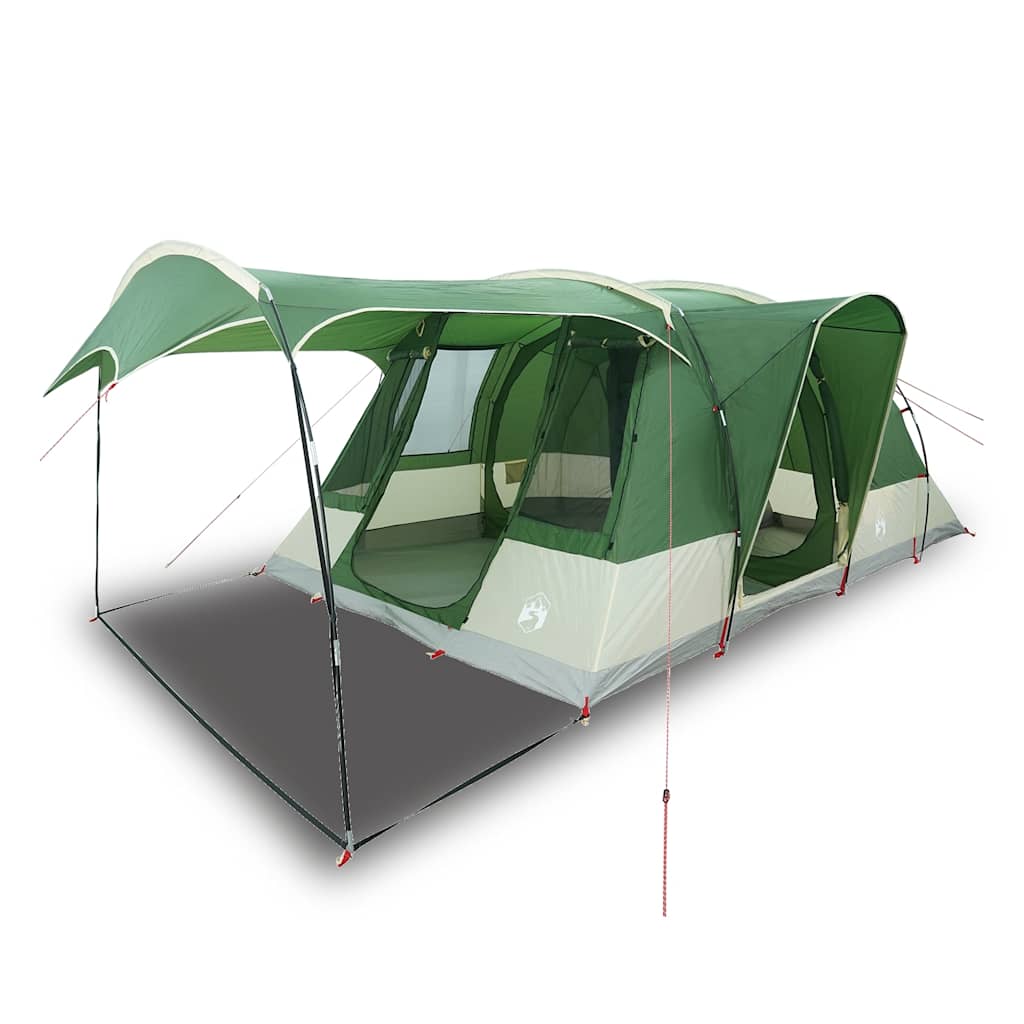 Vidaxl Tunnel Tent Green impermeabile 5 persone