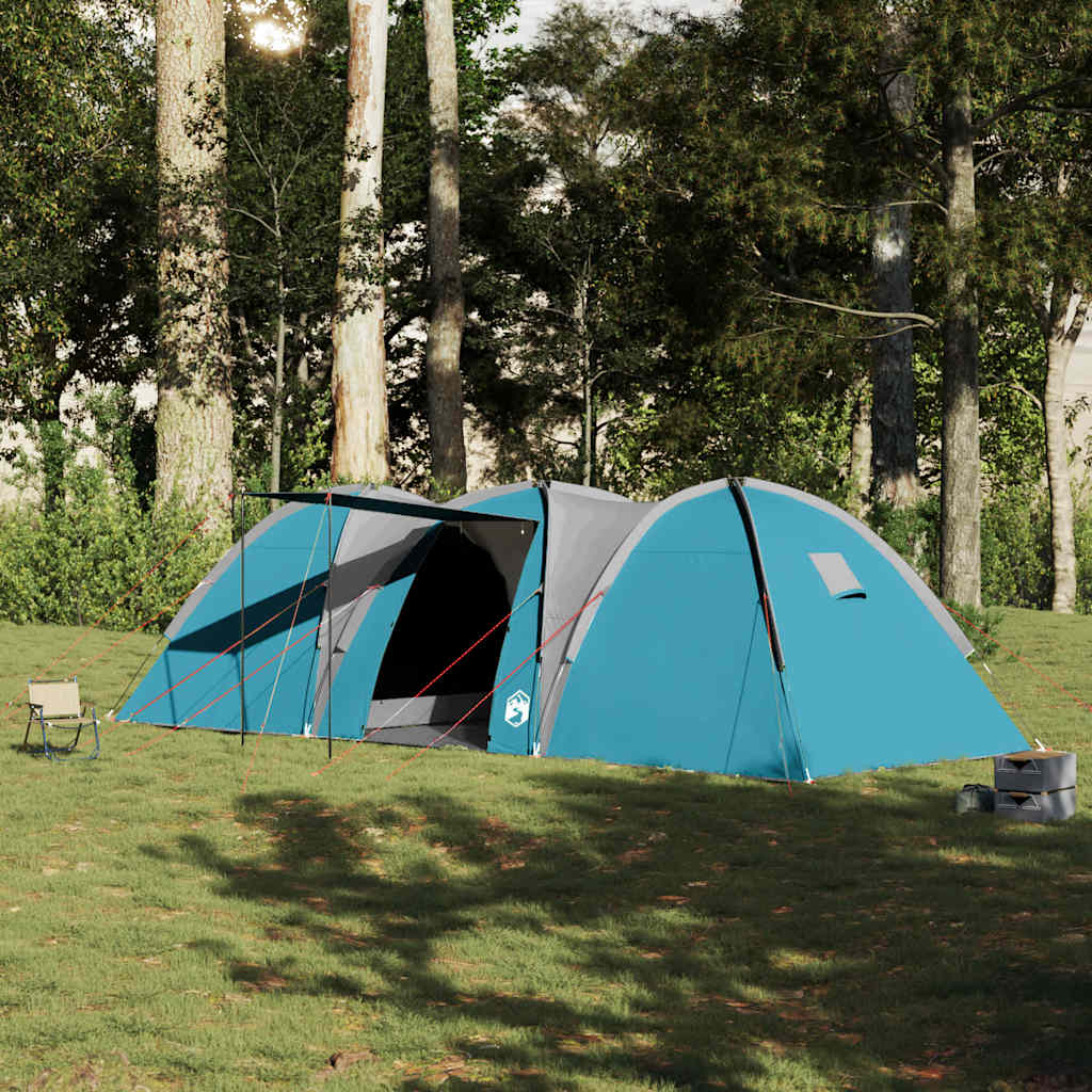 Vidaxl Dome tent 8-person waterproof blue