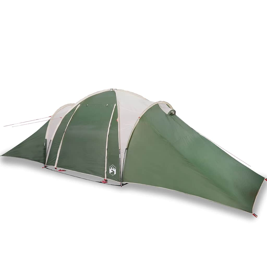 Vidaxl dome tente 6 personnes étanche verte