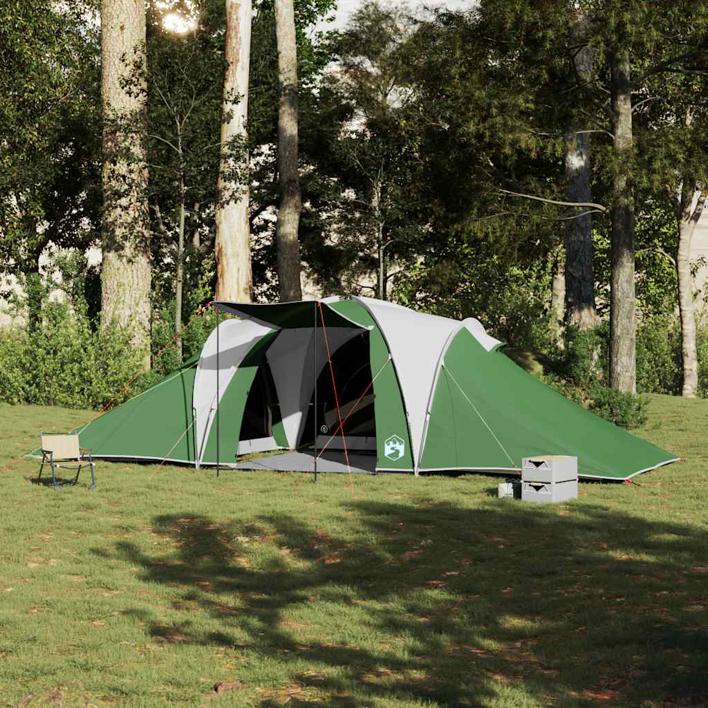 VidaXL Dome tent 6-person Waterproof Green