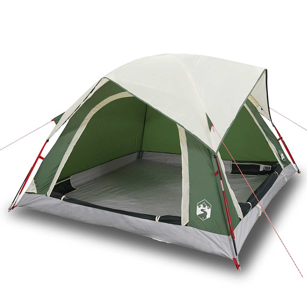 Vidaxl Tent 4-Persona Green impermeable