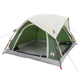 Vidaxl Tent 4-Persona Green impermeable