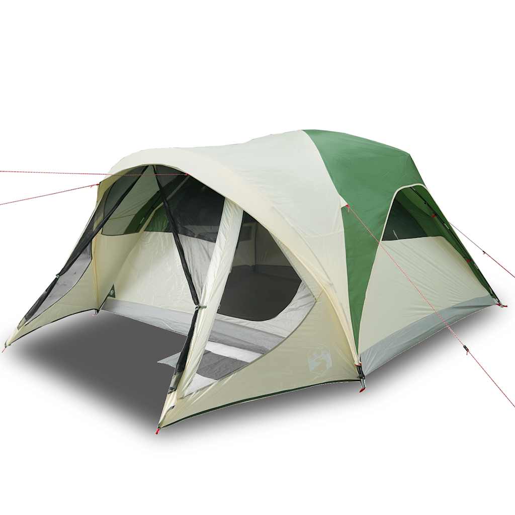 Vidaxl Tunnel tent 6-person Waterproof Green