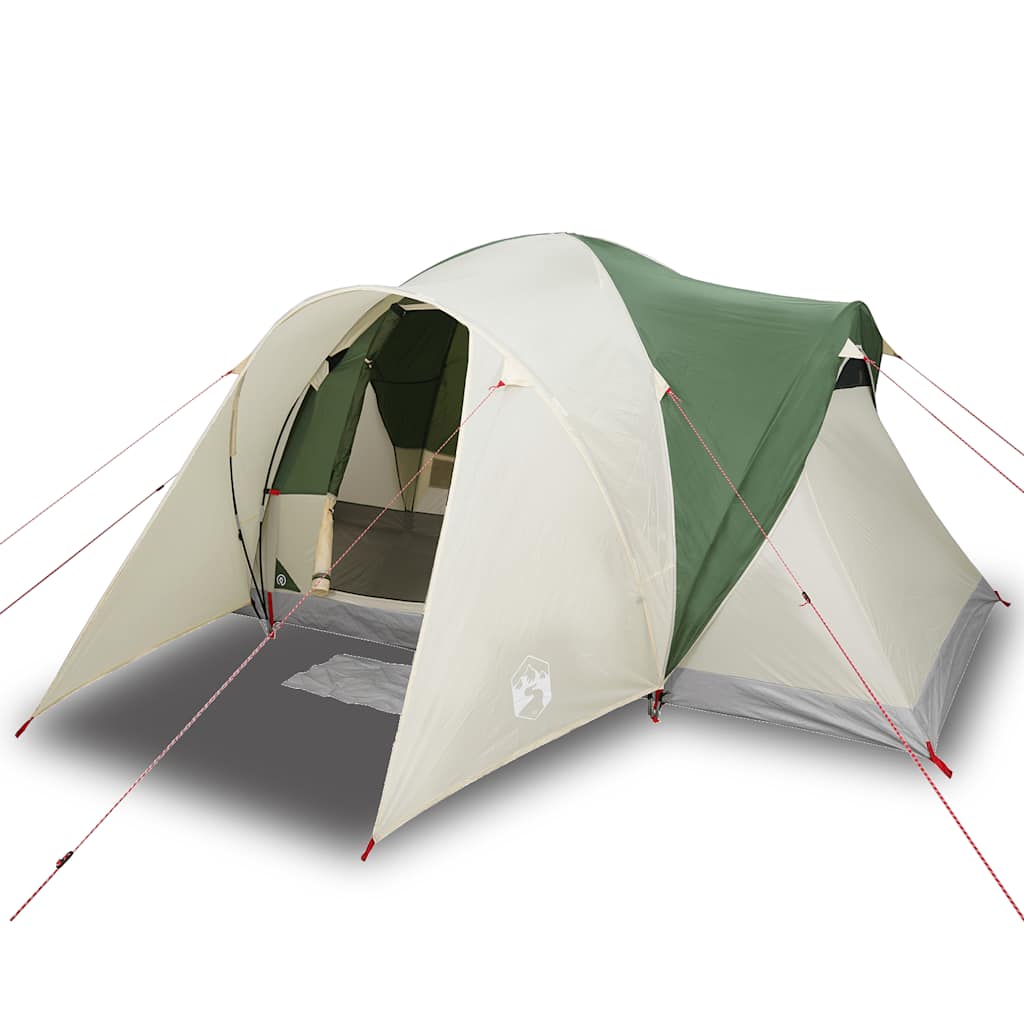 VidaXL Dome tent 6-person Waterproof Green