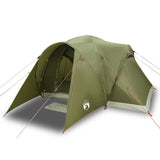 Vidaxl dome tente 6 personnes étanche olive vert olive