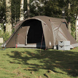 Vidaxl Dome Tent 6-osobowy wodoodporny brąz