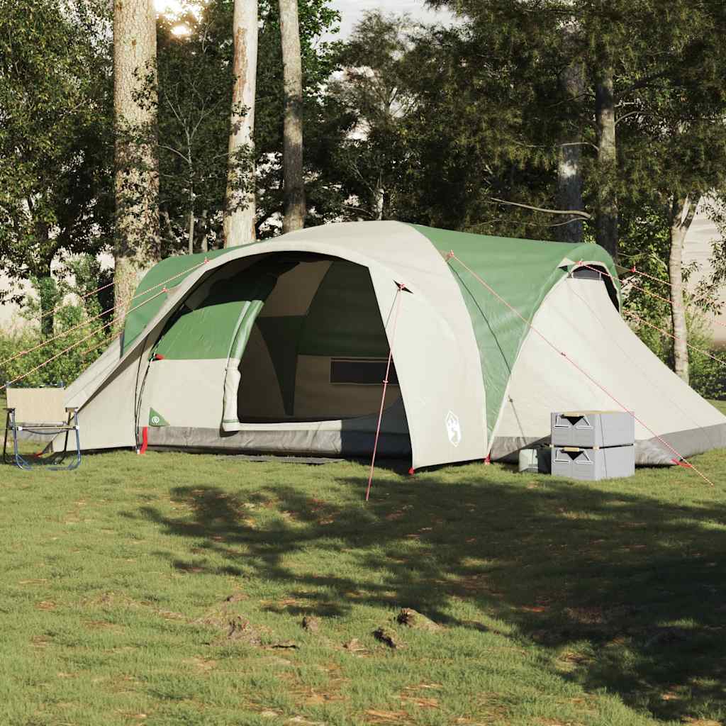 VidaXL Dome tent 6-person Waterproof Green