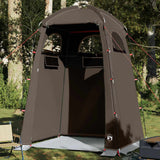 Vidaxl Shower Tent Waterproof Brown