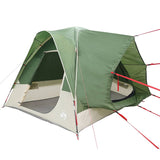 Vidaxl Autotent 4-personas Green impermeable