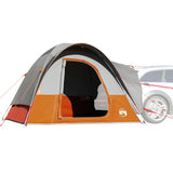 Vidaxl Autotent 4-Person Waterproof Grey and Orange