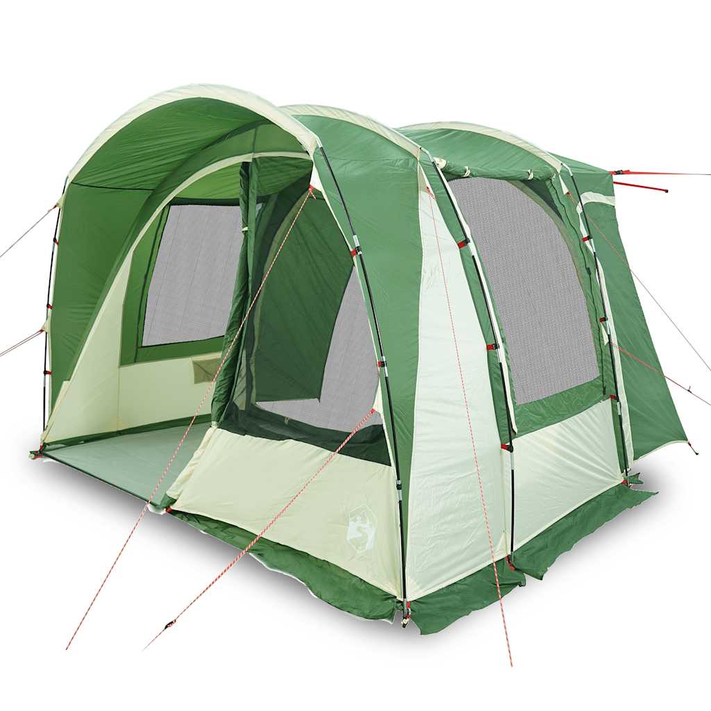 Vidaxl Autotent 4-personas Green impermeable