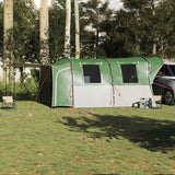 Vidaxl Autotent 4 persone impermeabile verde