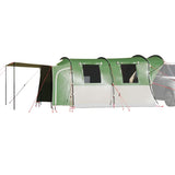 Vidaxl Autotent 4-personas Green impermeable