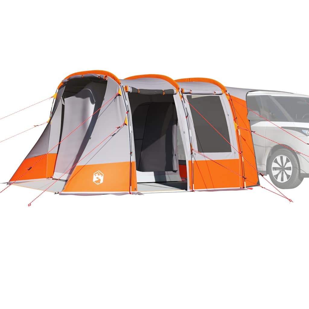 Vidaxl Autotent Waterproof Gray and Orange