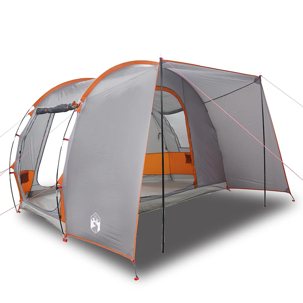 Vidaxl Autotent 2-person waterproof gray and orange