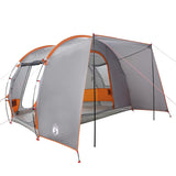 Vidaxl Autotent 2-Person Waterproof Grey and Orange