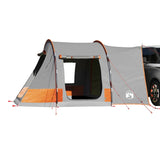 Vidaxl Autotent 2-Person Waterproof Grey and Orange