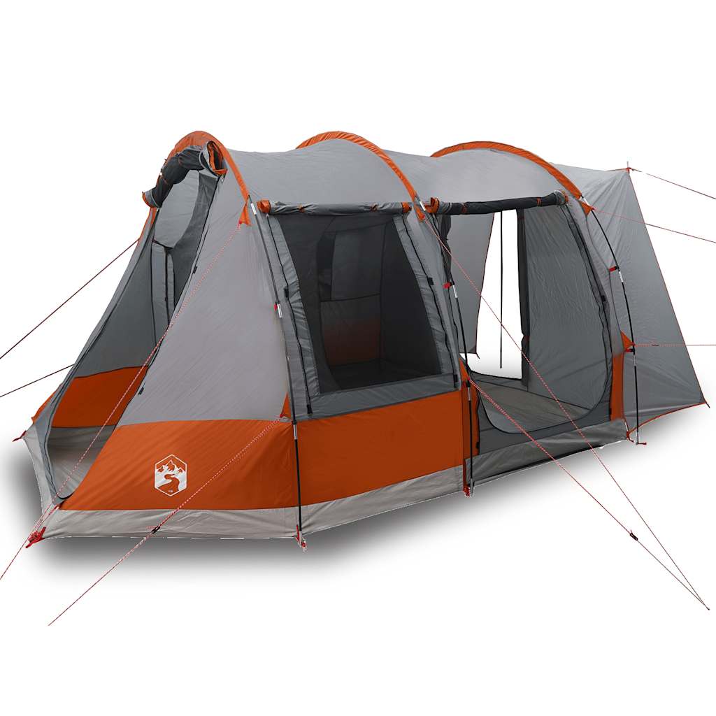 Vidaxl Autotent 2-person waterproof gray and orange