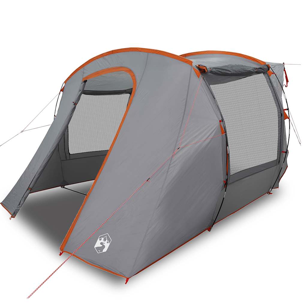 Vidaxl Autotent Waterproof Grey and Orange