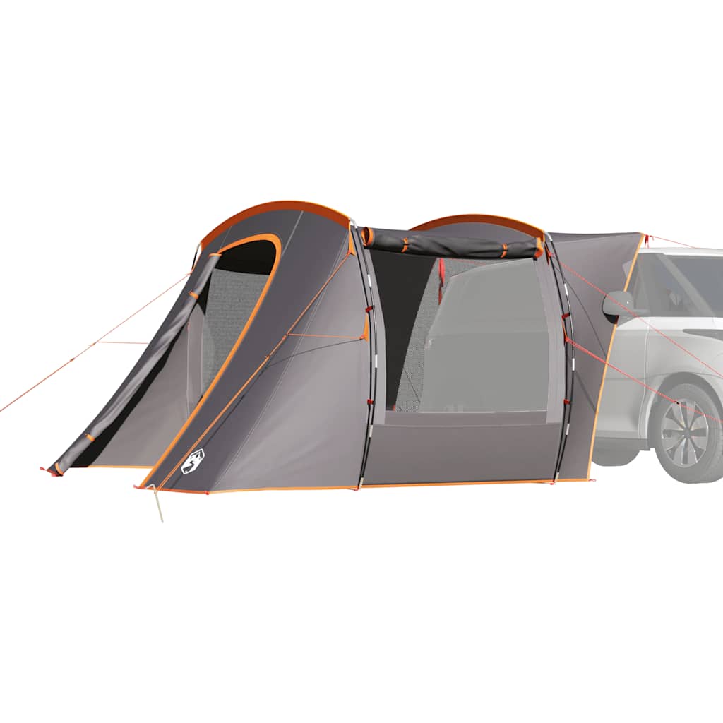 Vidaxl Autotent étanche gris et orange