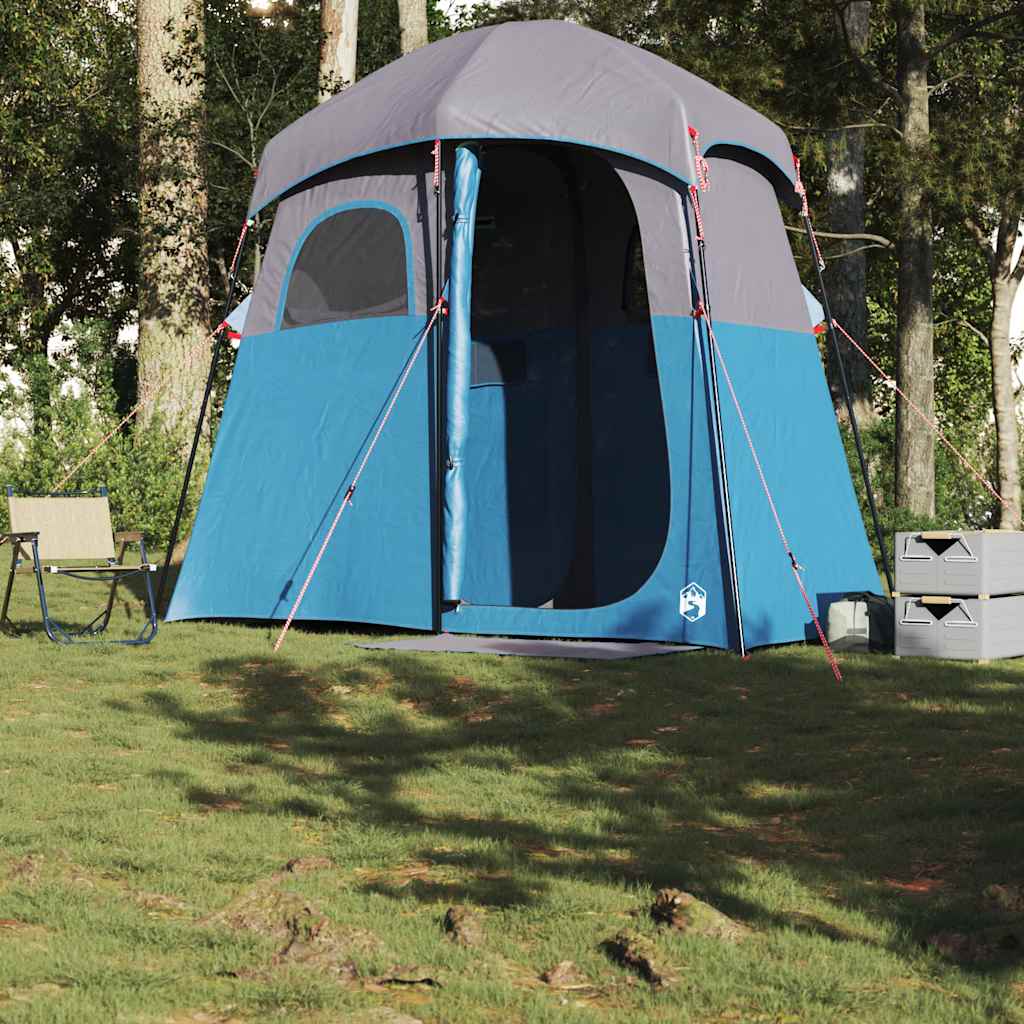 Vidaxl shower tent 2-person waterproof blue