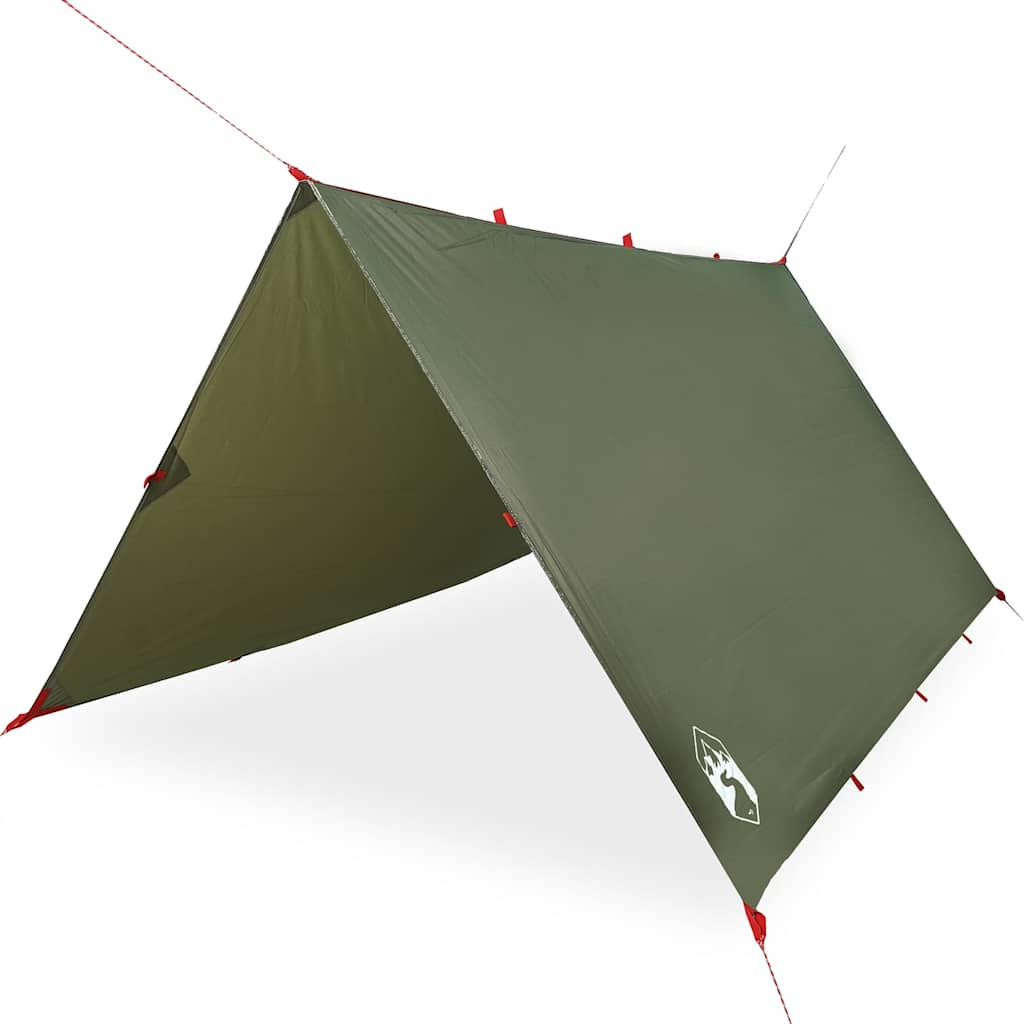 Vidaxl camping kalesje vanntett 306x306 cm olivengrønn