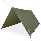 Vidaxl Camping canopy waterproof 306x306 cm olive green