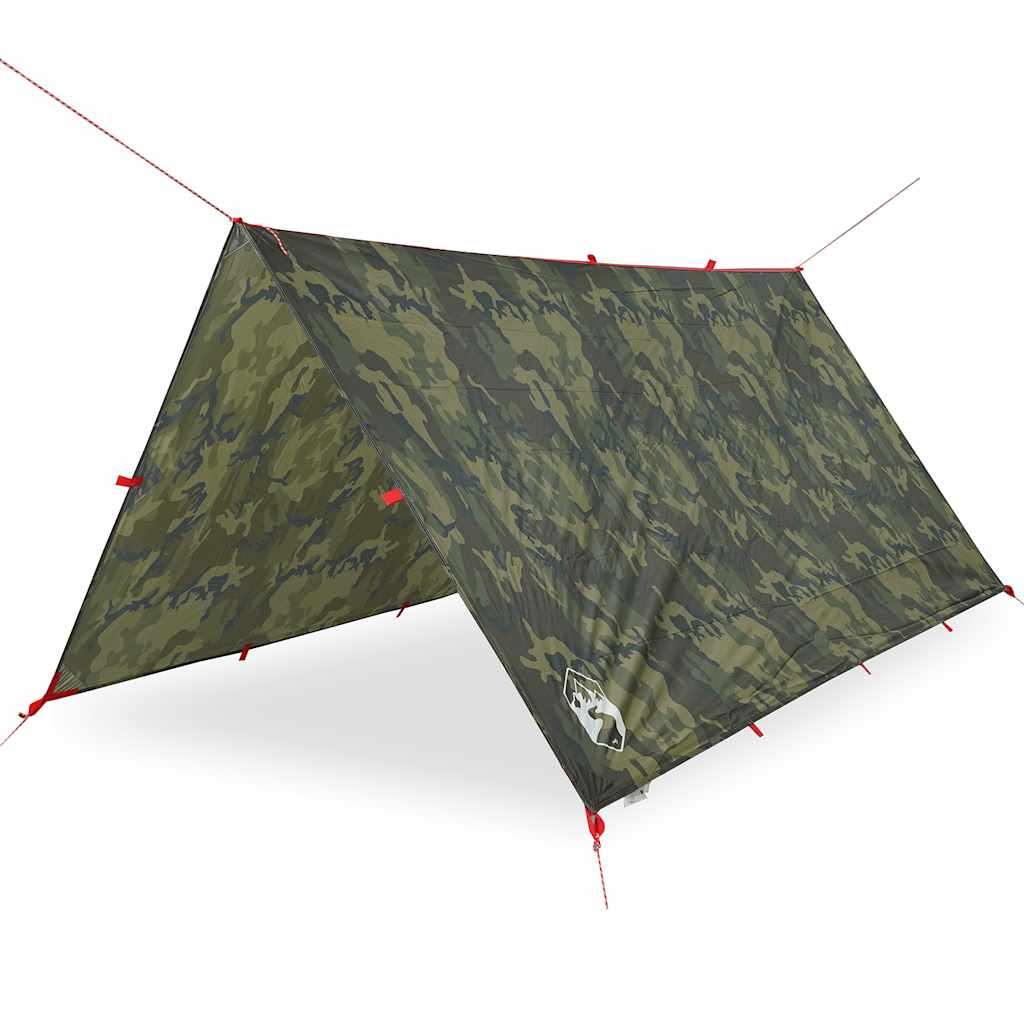 Vidaxl Camping Canopy Waasserdicht 306x306 cm Camouflage