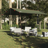 Vidaxl Camping Canopy Vandtæt 366x306 cm olivengrøn