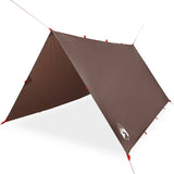 Vidaxl Camping kalesje vanntett 366x306 cm brun