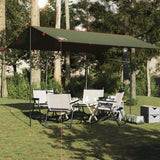 Vidaxl Camping Canopy Waterproof 406x306 CM Olive Green