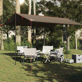 Vidaxl Camping Canopy Vandtæt 406x306 cm brun