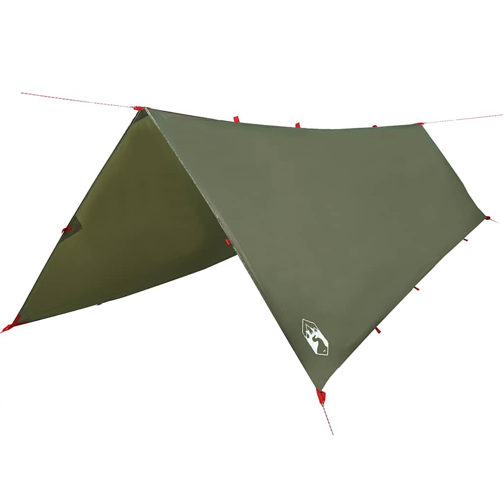 Vidaxl Camping Canopy Waterproof 506x306 cm Olive Green