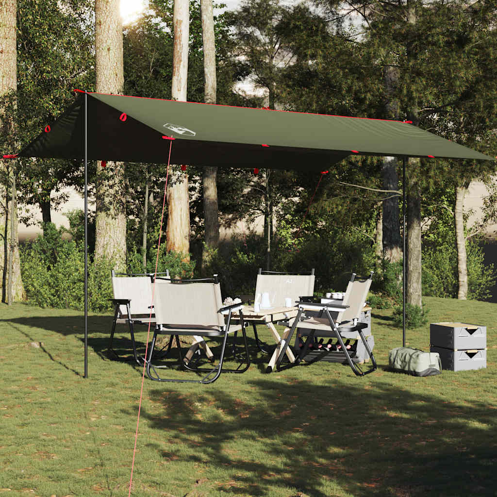 Vidaxl Camping Canopy Waterproof 506x306 cm de oliva verde