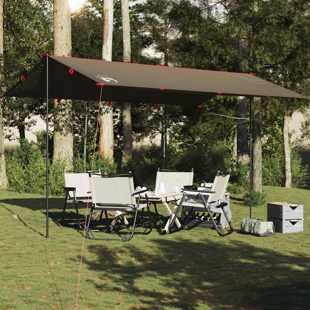 Vidaxl Camping Canopy Vandtæt 506x306 cm brun