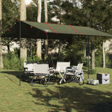 Vidaxl camping lerret vanntett 451x420 cm olivengrønn