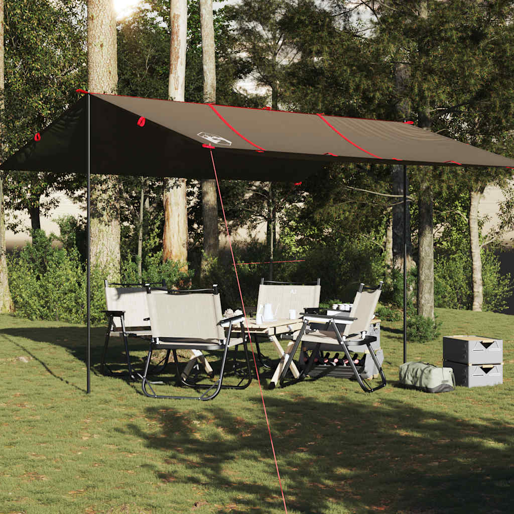 Vidaxl Camping Canopy Vandtæt 451x420 cm brun