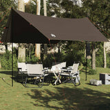 Vidaxl Camping Canopy Waterproof 438x376x212 cm de marrón