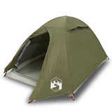 Vidaxl Dome Tent 2 Personne étanche à l'olive vert