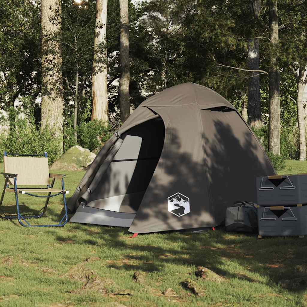 Vidaxl Dome Stan 2-Person Waterproof Brown