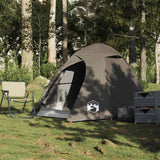 Vidaxl Dome Tent 2-osobowy wodoodporny brąz