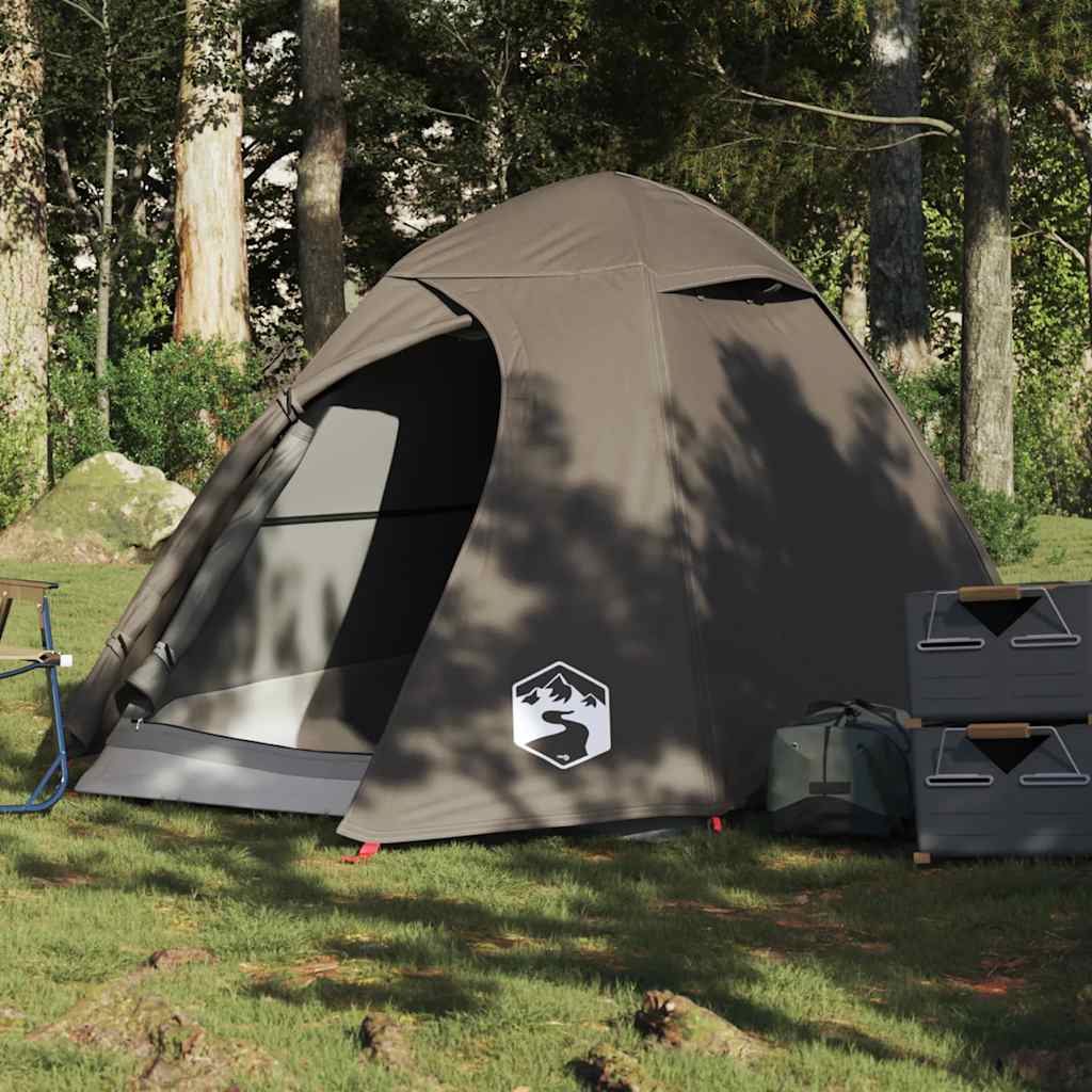 Vidaxl Dome Stan 2-Person Waterproof Brown