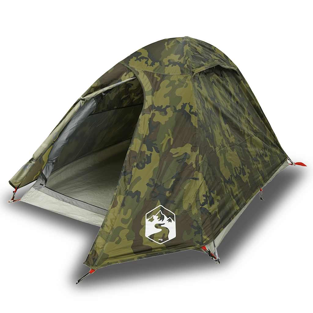 Vidaxl Dome Tent 2-osobowy wodoodporny kamuflaż