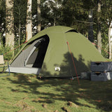 Vidaxl Dome Tent 4 Persona Green de oliva impermeable