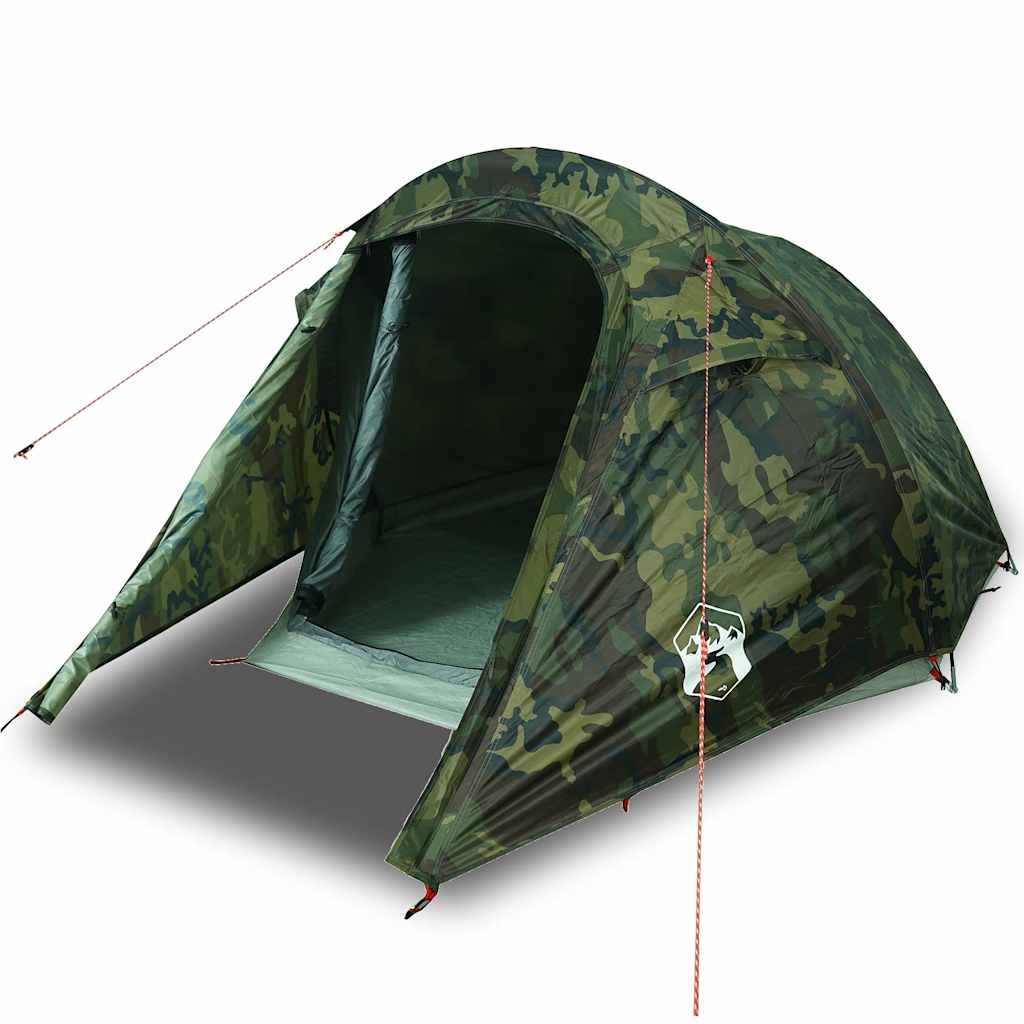 Vidaxl Tunnel tent 2-person waterproof camouflage